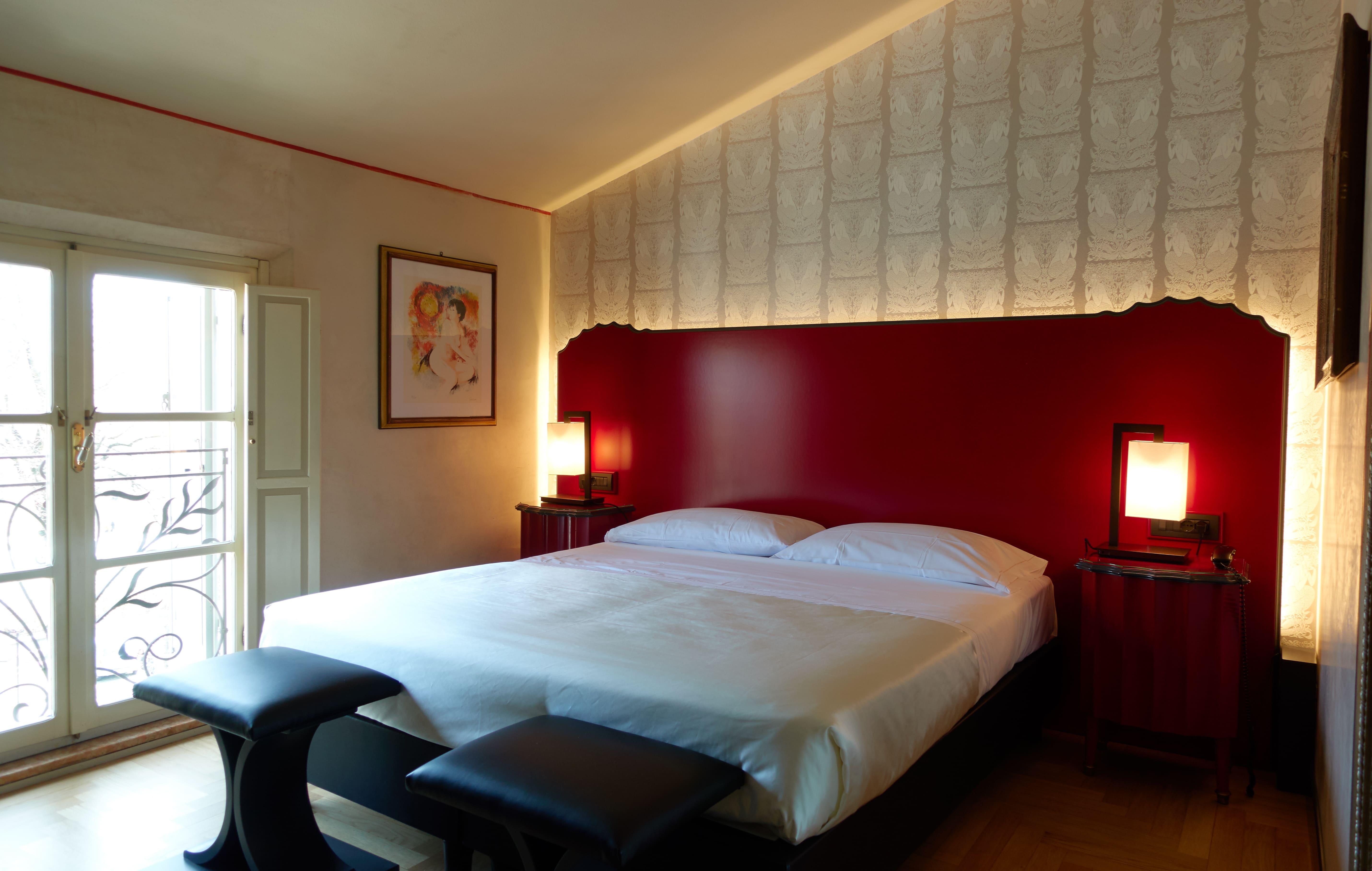 Hotel Verdi Boutique Hotel Parma Bagian luar foto